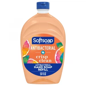 Softsoap Antibacterial Liquid Hand Soap Refill - Crisp Clean - 50 fl oz