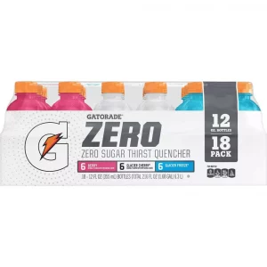 Gatorade Zero Mixed Flavor Variety Pack Sports Drink - 18pk/12 fl oz Bottles