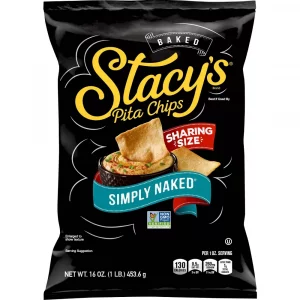 Stacy's Simply Naked Pita Chips Sharing Size - 16oz