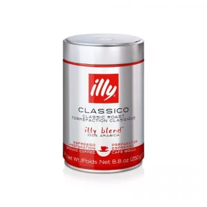 Illy Classico Medium Roast Espresso Ground Coffee - 8.8oz