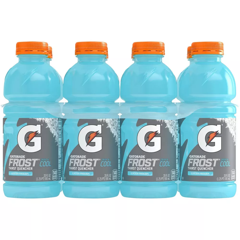 Gatorade Frost Glacier Freeze Sports Drink - 8pk/20 fl oz Bottles