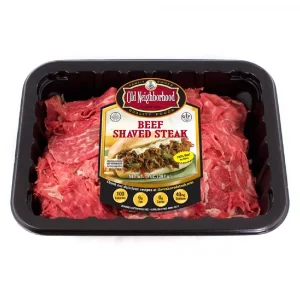 Old Neighborhood Shaved Beef Steak - 14oz