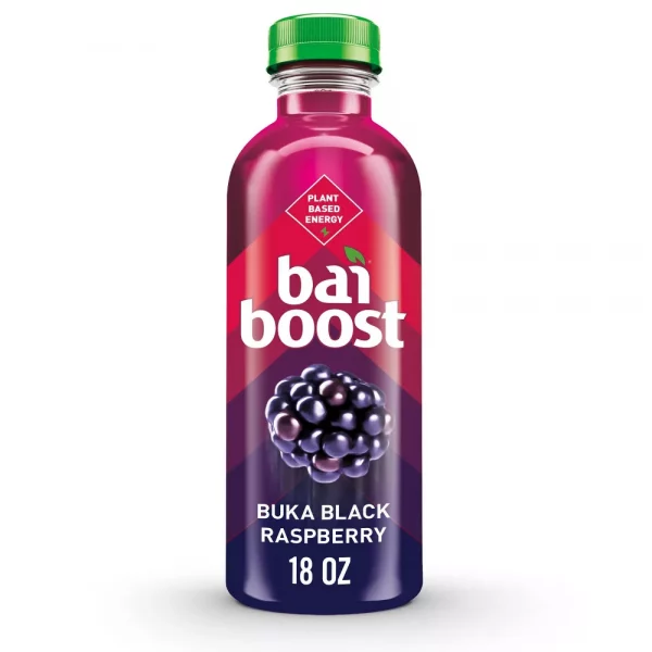 Bai Boost Buka Black Raspberry Flavored Water - 18 fl oz Bottle