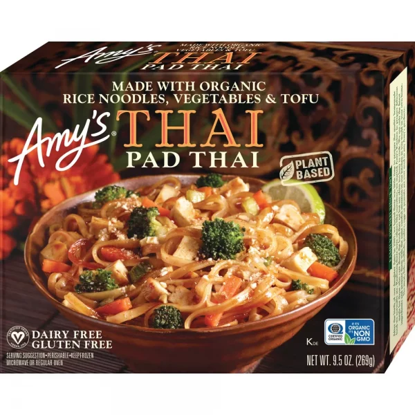 Amy's Vegan Gluten Free Frozen Pad Thai - 9.5oz