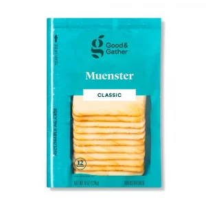 Good & Gather Muenster Deli Sliced Cheese - 8oz/12 slices