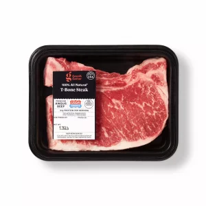 Good & Gather™ - USDA Choice Angus Beef T-Bone Steak - 1-1.50 lbs - price per lb