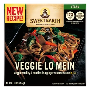 Sweet Earth Frozen Vegan Veggie LoMein Bowl - 9oz