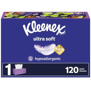 Kleenex Ultra Soft 3-Ply Facial Tissue - 1 Box