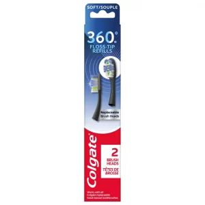 Colgate Keep Manual Toothbrush - Deep Clean Replaceable Brush Head Refills - 2ct