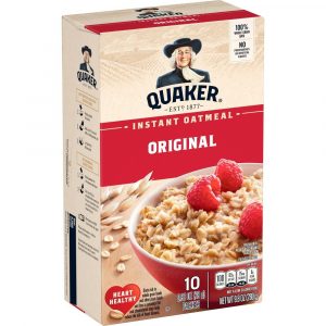 Quaker Instant Oatmeal Original .98oz - 10 CT