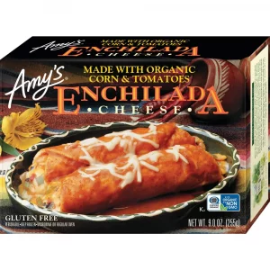 Amy's Organic Gluten Free Frozen Corn & Tomatoes Enchilada - 9oz