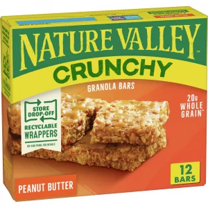 Nature Valley Crunchy Peanut Butter Granola Bars - 6ct