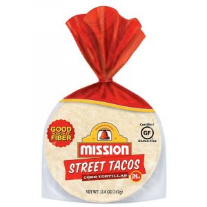 Mission Gluten Free Street Taco Corn Tortillas - 12.6oz/24c