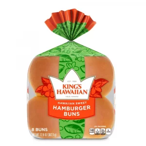 King's Hawaiian Sweet Hamburger Buns - 12.8oz/8ct