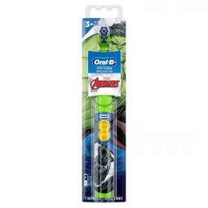 Oral-B Kids' Battery Toothbrush featuring Marvel's Avengers - Soft Bristles - for Kids 3+