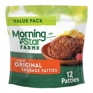 Morningstar Farms Original Sausage Patties Frozen 16oz - 12ct
