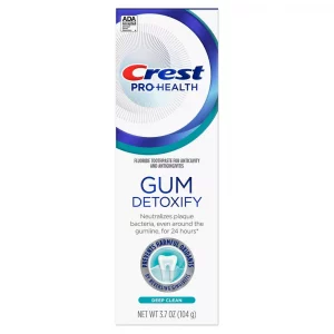 Crest Gum Detoxify Deep Clean Toothpaste - 3.7oz
