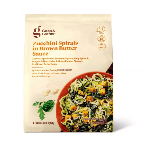 Frozen Zucchini Noodles with Butternut Squash in Brown Butter Sauce - 22oz - Good & Gather™