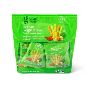 Sea Salt Veggie Straws Potato & Vegetable Snack Multipack - 12ct/.75oz - Good & Gather?