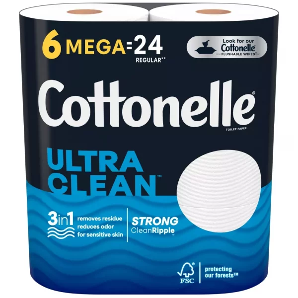 Cottonelle Ultra CleanCare Toilet Paper 6 pk