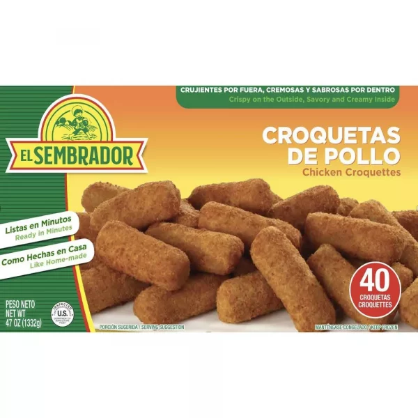 El Sembrador Chicken Frozen Croquettes - 9.6oz/ 8ct