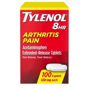 Tylenol 8 Hour Arthritis Pain Reliever Extended-Release Caplets - 100 CT