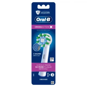 Oral-B Cross Action Electric Toothbrush Replacement Brush Heads
