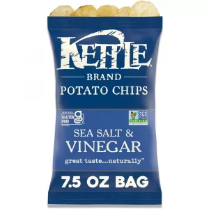 Kettle Brand Sea Salt and Vinegar Kettle Potato Chips - 7.5oz