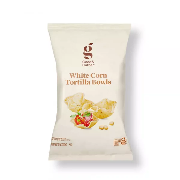 White Corn Tortilla Bowls - 10oz - Good & Gather?