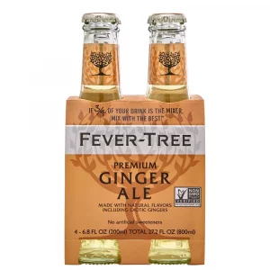 Fever-Tree Premium Ginger Ale Bottles - 4pk/6.8 fl oz