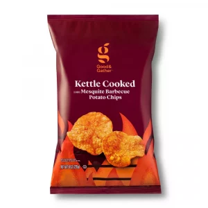 Mesquite Barbecue Kettle Cooked Potato Chips - 8oz - Good & Gather?