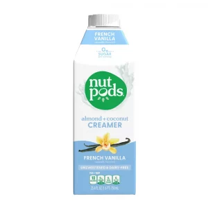 nutpods Unsweetened French Vanilla Creamer - 25.4 fl oz