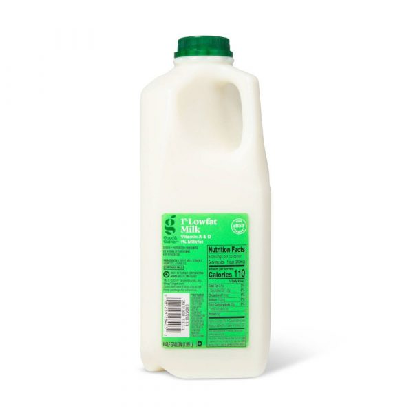 Good & Gather 1% Low Fat Milk 0.5 Gal
