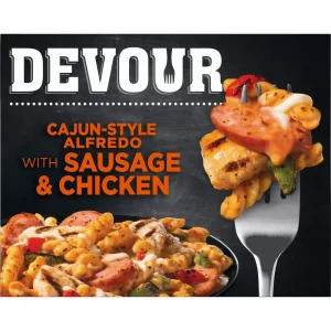 Devour Frozen Cajun Style Alfredo with Sausage and Chicken - 10oz