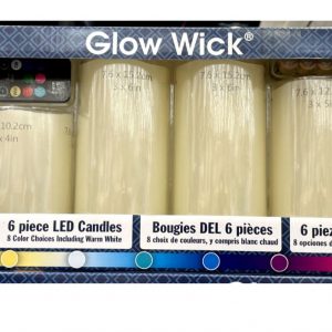 Gerson Led Candle 6 Pack with Batteries