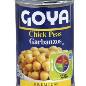 Goya Chick Peas, Premium 15.5 oz
