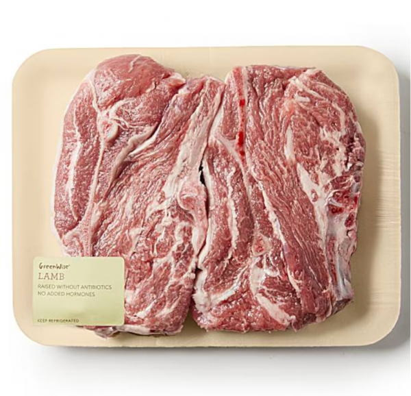 GreenWise Lamb Shoulder Blade Chops, Raised Without Antibiotics,Product of Australia 1.5 lb