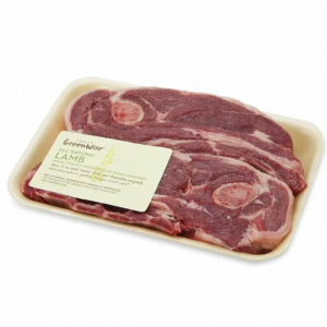 GreenWise Round Bone Lamb Shoulder Chops About 1.25 lb