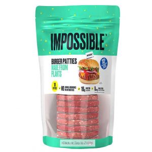 Impossible Plant-Based Burger Patties, 4 oz, 10-count