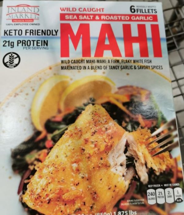 Inland Market Sea Salt & Garlic Mahi 1.875 lbs