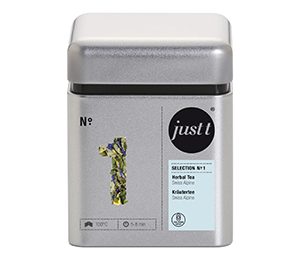 Just-t Herbal tea swiss alpine (40 grs) Tin