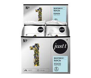 Just-t Herbal tea swiss alpine (1 grs) Premium Nylon Bag 20 CT