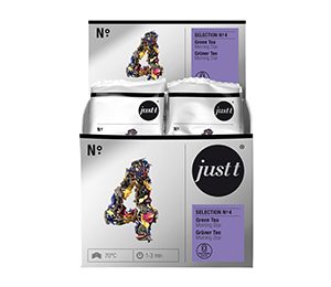 Just-t Green tea Morning star (1.5 grs) Premium Nylon Bag 20 CT