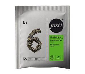Just-t Organic Green tea classic (1.5 grs) Double Chamber Bag 25 CT