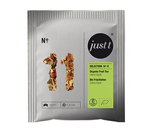 Just-t Organic Fruit tea sweet apple (1.75 grs) Double Chamber Bag 25 CT