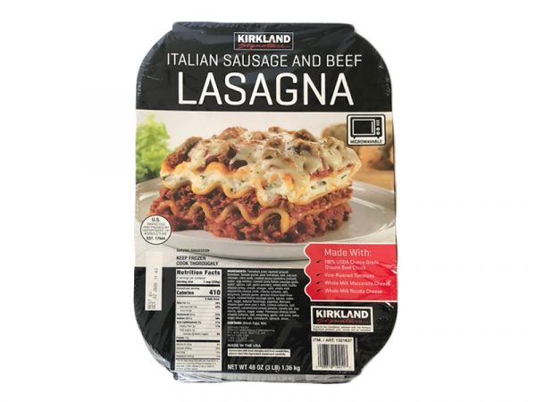 Kirkland Signature Beef Lasagna 2/3 lb