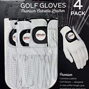 Kirkland Signature Leather Golf Glove 4-pack