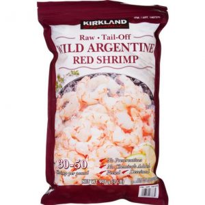 Kirkland Signature Wild Argentine Red Shrimp, Raw 30-50 ct, 2 lbs