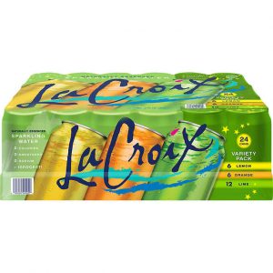 La Croix Sparkling Lime Lemon Orange 24