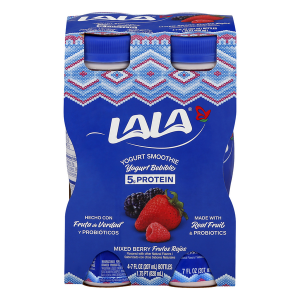 Lala Dessert Yogurt Smoothie Berry 7 oz - 4 Pack
